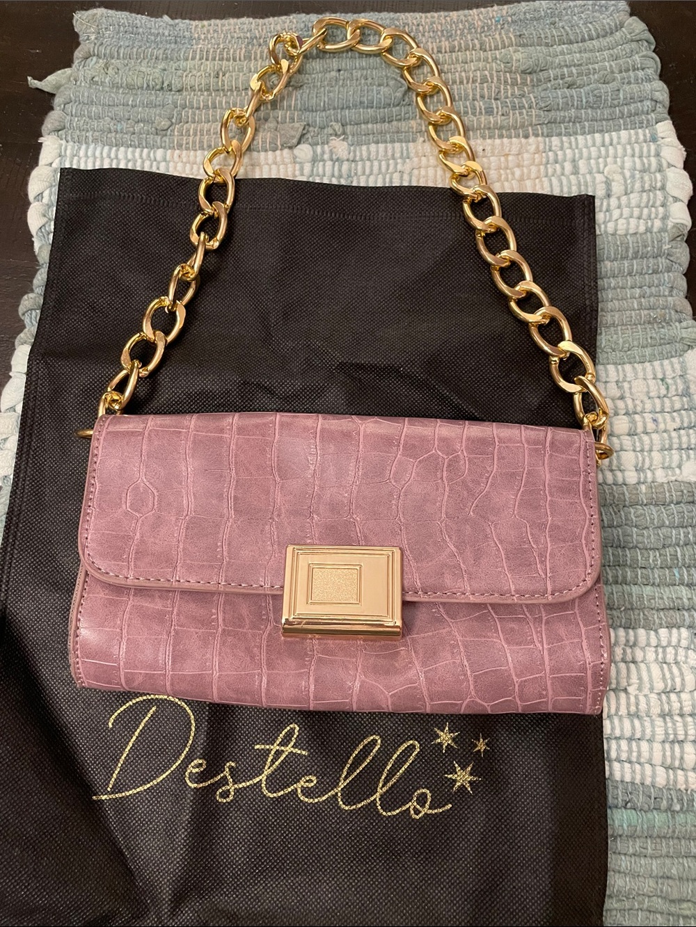 Destello Lavender handbag